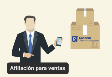 Afiliación para vender productos de Gabak