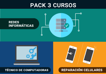 Pack 3 - Técnico de PC, Como Sacar Virus y Redes Informáticas